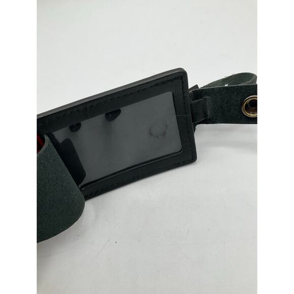 TUMI Travel Luggage Tag, Black- about 4 x 2.5 in - Picture 3 of 3